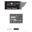 KORG ESX-1 Owners Manual KORG ESX-1 Owners Manual