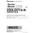 PIONEER VSX-D712-K/MYXJIEW Service Manual PIONEER VSX-D712-K/MYXJIEW Service Manual