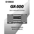 YAMAHA GX-500 Owners Manual YAMAHA GX-500 Owners Manual