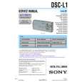 SONY DSCL1 Service Manual SONY DSCL1 Service Manual