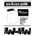 WHIRLPOOL LA6100XSW0 Owners Manual WHIRLPOOL LA6100XSW0 Owners Manual
