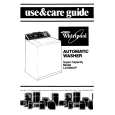 WHIRLPOOL LA7800XPW0 Owners Manual WHIRLPOOL LA7800XPW0 Owners Manual