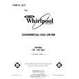 WHIRLPOOL CF1301W3 Parts Catalog WHIRLPOOL CF1301W3 Parts Catalog