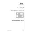 REX-ELECTROLUX KT7420I 07F Owners Manual REX-ELECTROLUX KT7420I 07F Owners Manual