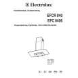 ELECTROLUX EFC0406X/S Owners Manual ELECTROLUX EFC0406X/S Owners Manual