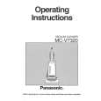 PANASONIC MCV7320 Owners Manual PANASONIC MCV7320 Owners Manual