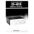 PIONEER D-23 Owners Manual PIONEER D-23 Owners Manual