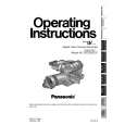 PANASONIC AG-DVC60 Owners Manual PANASONIC AG-DVC60 Owners Manual