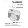 PANASONIC PVSD5000 Owners Manual PANASONIC PVSD5000 Owners Manual