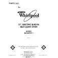 WHIRLPOOL RB760PXT1 Parts Catalog WHIRLPOOL RB760PXT1 Parts Catalog