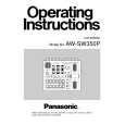 PANASONIC AWSW350 Owners Manual PANASONIC AWSW350 Owners Manual