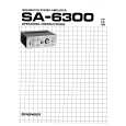 PIONEER SA6300 Owners Manual PIONEER SA6300 Owners Manual