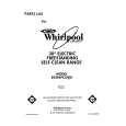 WHIRLPOOL RF395PCXN0 Parts Catalog WHIRLPOOL RF395PCXN0 Parts Catalog