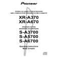 PIONEER SA5700 Owners Manual PIONEER SA5700 Owners Manual