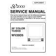 SV2000 WV20D5 Service Manual SV2000 WV20D5 Service Manual