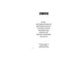 ZANUSSI ZK18/10R Owners Manual ZANUSSI ZK18/10R Owners Manual