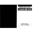 CASIO MR200 Owners Manual CASIO MR200 Owners Manual