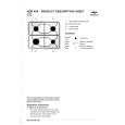 WHIRLPOOL HOB 454/B Quick Start WHIRLPOOL HOB 454/B Quick Start