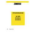 ZANUSSI DE6956 Owners Manual ZANUSSI DE6956 Owners Manual