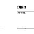 ZANKER DUO1104T Owners Manual ZANKER DUO1104T Owners Manual