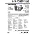 SONY DCR-PC100 Service Manual SONY DCR-PC100 Service Manual