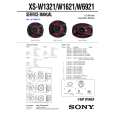 SONY XSW1321 Service Manual SONY XSW1321 Service Manual