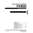 YAMAHA FX900 Service Manual YAMAHA FX900 Service Manual