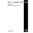 AEG LAV6170 Owners Manual AEG LAV6170 Owners Manual