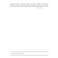 RICOH AFICIO COLOR 2103 Service Manual RICOH AFICIO COLOR 2103 Service Manual
