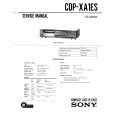 SONY CDP-XA1ES Service Manual SONY CDP-XA1ES Service Manual