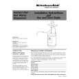 WHIRLPOOL KHWS160VWH7 Installation Manual WHIRLPOOL KHWS160VWH7 Installation Manual