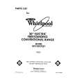 WHIRLPOOL RF3105XXN1 Parts Catalog WHIRLPOOL RF3105XXN1 Parts Catalog