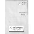 ARTHUR MARTIN ELECTROLUX RU1453W Owners Manual ARTHUR MARTIN ELECTROLUX RU1453W Owners Manual