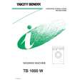 TRICITY BENDIX TB1000W Owners Manual TRICITY BENDIX TB1000W Owners Manual