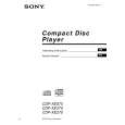 SONY CDPXE270 Owners Manual SONY CDPXE270 Owners Manual