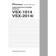 PIONEER VSX-1014-K/HYXJ Owners Manual PIONEER VSX-1014-K/HYXJ Owners Manual