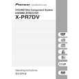 PIONEER XV-PR7DV/NXCN/HK Owners Manual PIONEER XV-PR7DV/NXCN/HK Owners Manual