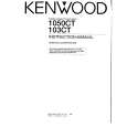 KENWOOD 103CT Owners Manual KENWOOD 103CT Owners Manual