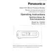PANASONIC EW254 Owners Manual PANASONIC EW254 Owners Manual