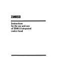 ZANUSSI IH6013 Owners Manual ZANUSSI IH6013 Owners Manual