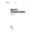 SONY MHC1700 Owners Manual SONY MHC1700 Owners Manual