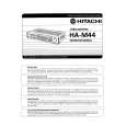 HITACHI HA-M44 Owners Manual HITACHI HA-M44 Owners Manual