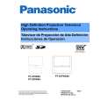 PANASONIC PT53TWD64 Owners Manual PANASONIC PT53TWD64 Owners Manual