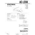 SONY ACLS5K Service Manual SONY ACLS5K Service Manual
