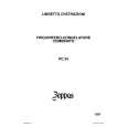 ZOPPAS PC34 Owners Manual ZOPPAS PC34 Owners Manual