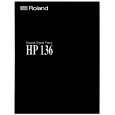 ROLAND HP136 Owners Manual ROLAND HP136 Owners Manual