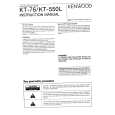KENWOOD KT-550L Owners Manual KENWOOD KT-550L Owners Manual