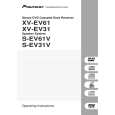 PIONEER X-EV31D/DDRXJ Owners Manual PIONEER X-EV31D/DDRXJ Owners Manual