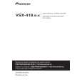 PIONEER VSX-418-K/MYSXJ5 Owners Manual PIONEER VSX-418-K/MYSXJ5 Owners Manual