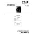 SONY XSAW1 Service Manual SONY XSAW1 Service Manual